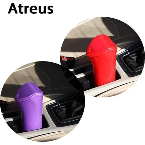 Atreus 1Pc Car Trash Can Cup Table Seat Back Storage Box For Lexus Honda Civic Opel astra h j Mazda 3 6 Kia Rio Ceed Volvo Lada