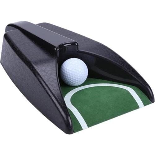 Automatic Return Golf Ball Trainer Indoor Putting Cup Practice Training Device