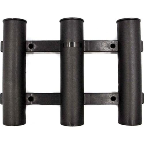 Mount ABS Rod Holder Simple Three-Pole ABS Thicken Plastic Easy To Operate Safe And Stable Rod Stand Suitable For Fishing Rod