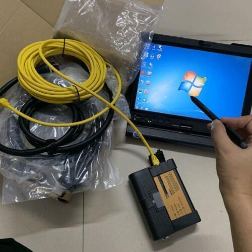 For BMW ICOM A2 B C Diagnostic&Programming Tool With Software 2020.12 SSD Super Speed with X201T i7cpu Laptop