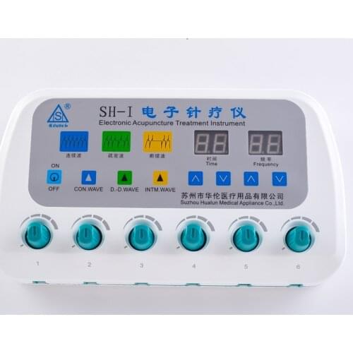 Electrical nerve muscle stimulator 6 Channels Output Patch Massager Care Electric Acupuncture Treatment Instrument