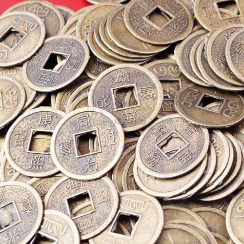 20pcs Fengshui Chinese fortune coin I Ching Coins 19mm (0.75") Y1086