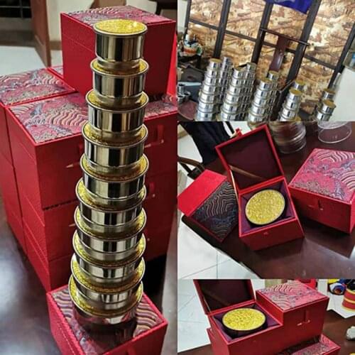 Nest Of Boxes Magic Tricks Stainless Steel Box Disappear/Appear Magic Props Street Stage Magic Illusions Gimmick Props