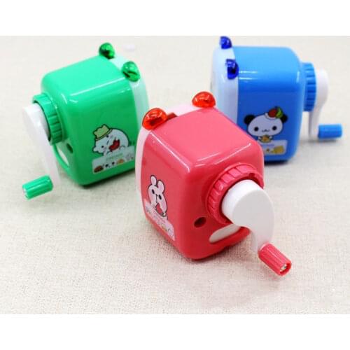 Lovely Pencil Sharpener For School Children Cute Stationery Cartoon Pencil Sharpener school supplies