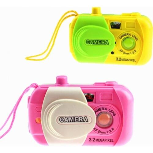 2Pcs Children Viewing Cartoon Simulation Mini Projection Camera Toys Kids Gift