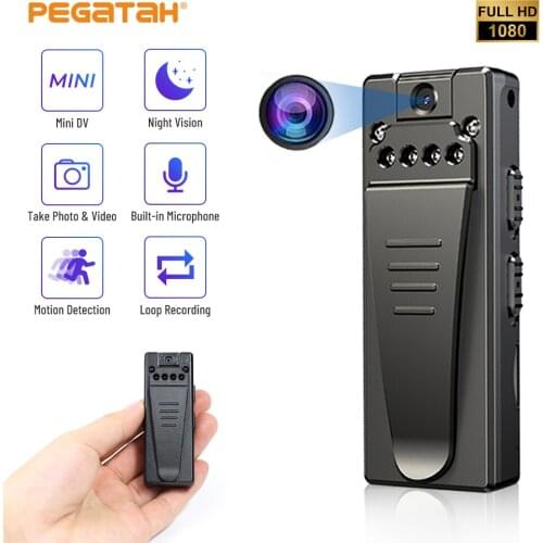 HD Full 1080P Mini camera Video recorder action video camera Body monitor Detection Night Vision micro cam Recording Camcorder