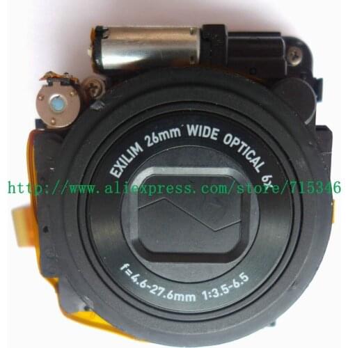 90%NEW Digital Camera Repair Part For CASIO EXILIM EX- ZS20 ZS25 ZS26 ZS30 ZS35 Z690 Z890 N5 Lens Optical Zoom Black