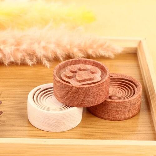 Essential Oil Diffused Wood Loose Tablets Car Pendant Diffuser Aromatherapy Box