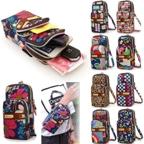 Running Arm Bag Case Cover Armband Sports Jogging Mobile Phone Holder Wallet US