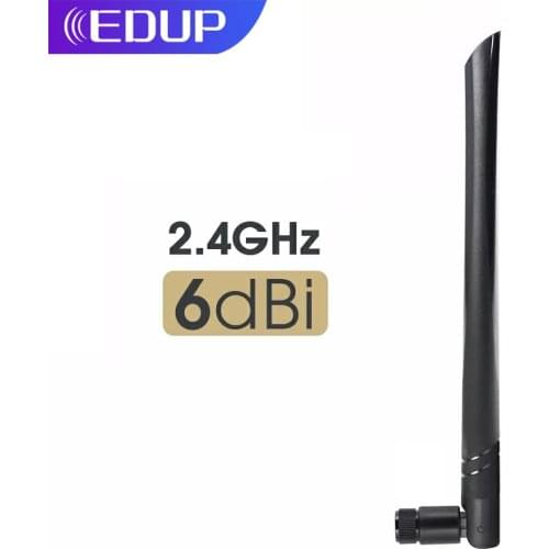 EDUP Wireless WIFI Universal Antenna Super High Gain Increase efficiency 6dBi 2.4Ghz Wifi Signal Amplifier Signal Range Extender