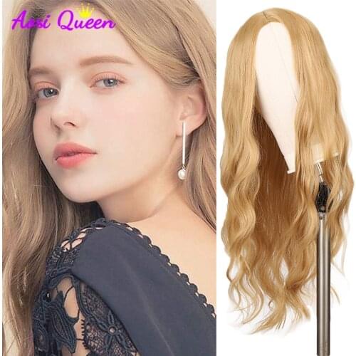 High temperature hair Long Black Wigs Cosplay Body Wave Synthetic Wigs with Full Bangs For White/Black Women Brazilian American