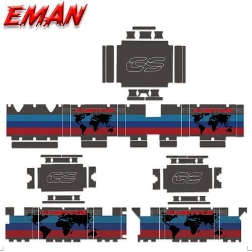 For BMW R1200GS R1250GS/ADV LC F850GS F750GS 2014-2019 Motorcycle Saddlebag Tail Bag Top Case Decoration Stickers Decals