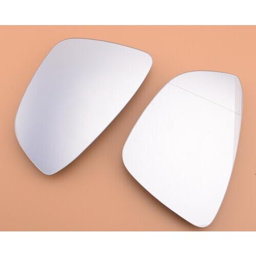1Pair Left & Right Side 3C8857521 3C8857522 Exterior Wing Door Mirror Glass Plate Heated Fit For VW Jetta Passat B7 Eos Scirocco