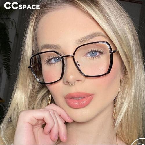 48261 Squre Anti Blue Grade Glasses Frames Women Optical Fashion Computer EyeGlasses