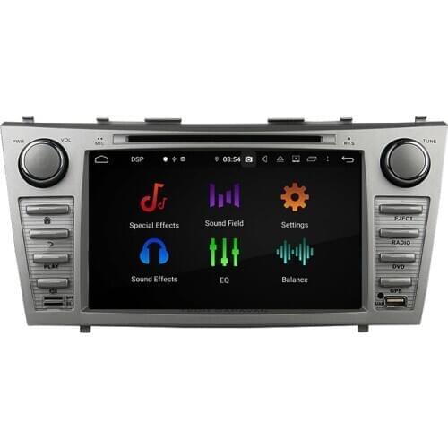8" 2 Din Android 10.0 Car DVD Player For Toyota CAMRY 2007-2011 Multimedia Player 8 Core Car Stereo Radio Audio 4+64G DSP