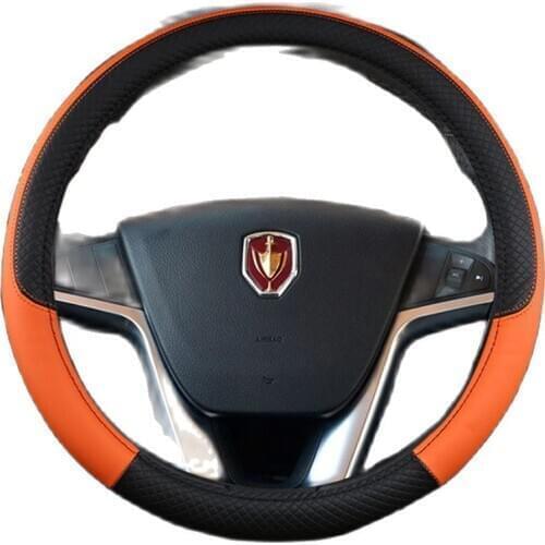 Car Steering Auto Decoration Car Steering Wheel Cover Fit For Most Cars Styling MK5 W205 CX7 MK4 F20 free shipping