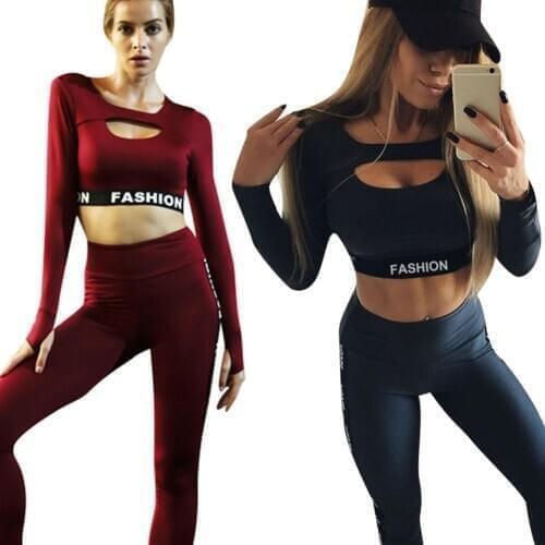 Seamless Yoga Suit Set Women Fitness Long Sleeve Piecing Suit Set Moisture Perspiration Resistance Yoga Sports Running Suit