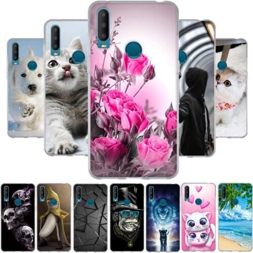 Cases for Alcatel 3X 2019 5048I 5048U 5048Y Case Patterned Soft Silicone Phone Back Cover for ALCATEL 3X 3 X 2019 Funda Coque