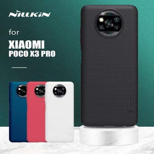 Nillkin for Xiaomi Poco X3 Pro Case Super Frosted Shield Ultra-Thin Hard PC Protection Back Cover for Xiaomi Poco X3 Pro Case