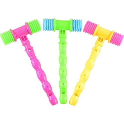 2-in-1 Pounding Toy Handhold Rattle Bell Developmental Baby Musical Toy 6Month+ 87HD