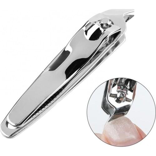 Bevel Nail Art Clipper Cuticle Dead Skin Removal Scissor Manicure Cutting Tool