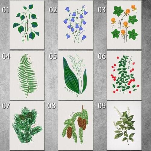 Canvas Painting Cloudberry Posters and Prints Wall Art Picture for Living Room Decor No Frame