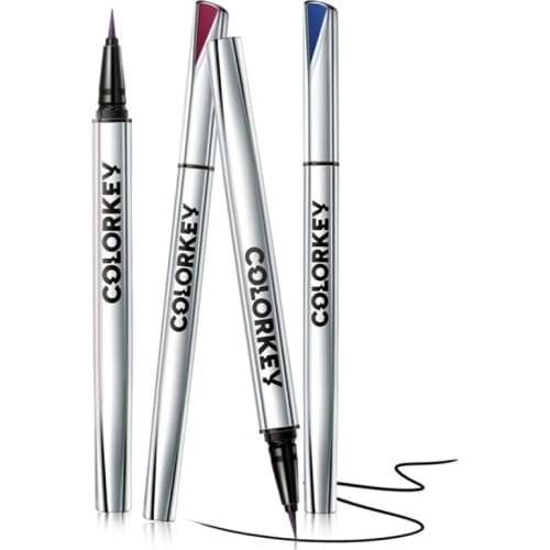 Colorful Liquid Eyeliner Pencil Waterproof Long-Lasting Easy to Wear Eye Cosmetics Women Beauty Black Blue Eyeliner Superfine