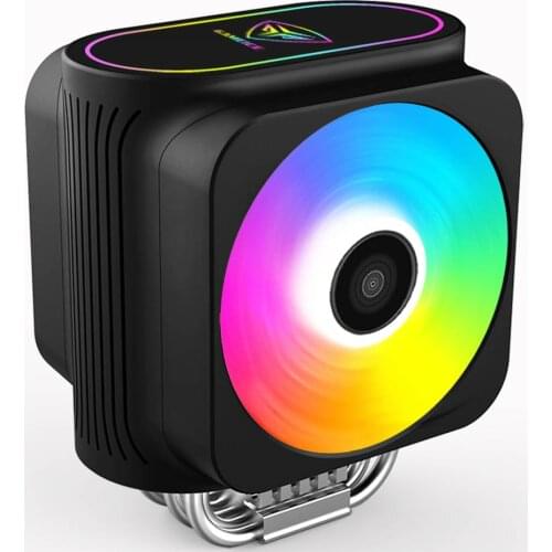 Pccooler GI-D66A 6 heatpipes Computer CPU Cooler Radiator 120mm RGB Cooling fan PWM Quiet For intel 1155 1156 2011 AMD AM4 AM3