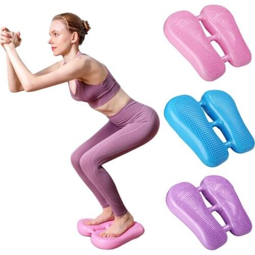 Multifunction Fitness Yoga Ball Body Building Balance Pad Inflatable Massage Ball Portable Stepper Home Workout Equipment