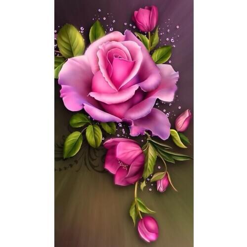 2015 NEW 5D DIY Diamond Painting Flower Icon Diamond Embroidery Household Decoration Fabric Resin Craft Flower Baskets AJ570