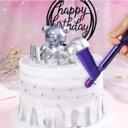 Fondant cake decorating tools baking accessories form for sprinkles decoration edible confectionery plastic Pearl applicator