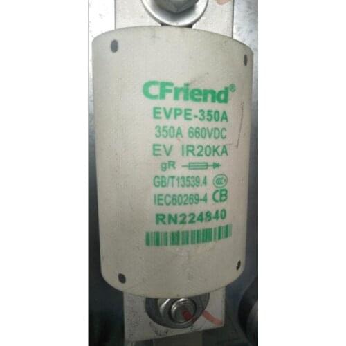 Fuses: EVPE-350A 660VDC / EVPE-300A 660VDC / EVPE-400A 660VDC gR