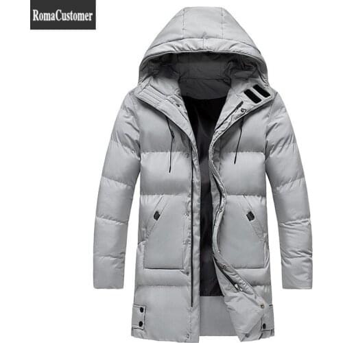 Мужские длинные парки RomaCustomer China At AliExpress