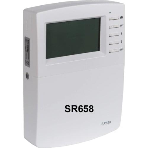 Solar Water Heating System Controller SR658 Including 19 Systems with 8 Sensors Swimming Pool Heating System Controller