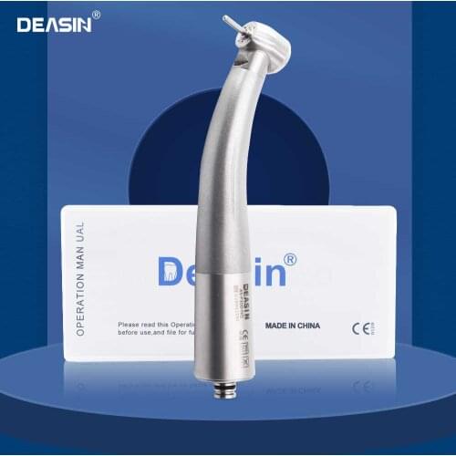 Dental Lab Equipment X600L High Speed Ceramic Bearing Handpiece Air Turbine Standard Push Button Head With Optic Fiber