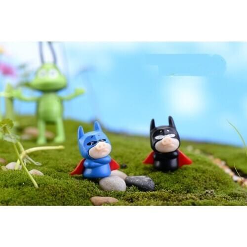 Garden Decorations Figures Figurines Accessories Figurine Home Miniature Animal Resin Miniatures Horse Figure for Mushroom Fairy