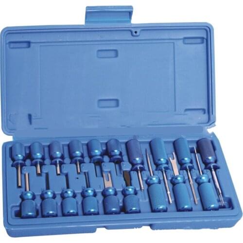 19pc Universal Terminal Release Tool Set Plug Type Connector Remover Kit