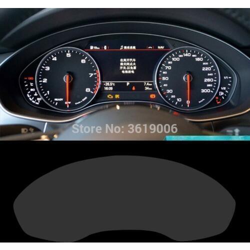 TOMMIA For Audi A7 12-18 Screen Protector HD 4H Dashboard Protection Film Anti-scratches Car Sticker