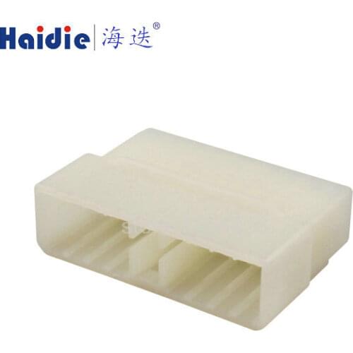 2sets auto 17pin male of 172500-1 plastic housing plug 17p wire electric cable connector