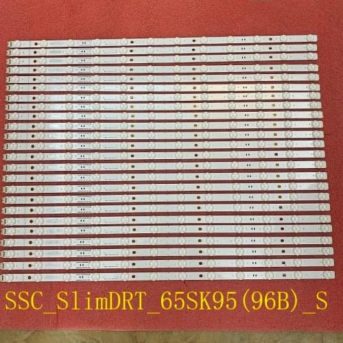 24pcs/set LED Backlight strip For LG 65SK9500PLA 65SK9500 SSC_SlimDRT_65SK95(96B)_S 18KLE650D-96A01 EBR85417203 SVL650A69/A70