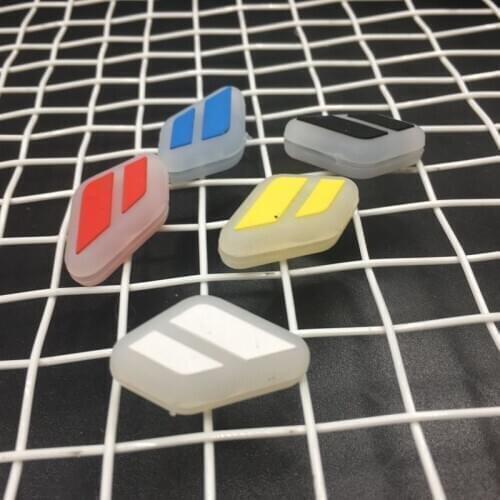 500pcs Rhombus Tennis Racket Shock Absorber to Reduce Tenis Racquet Vibration Dampeners