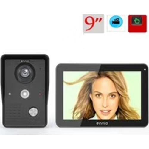 9 Inch Touch Screen Wireless WIFI Doorbell 1000TVL Intercom Video Door Phone