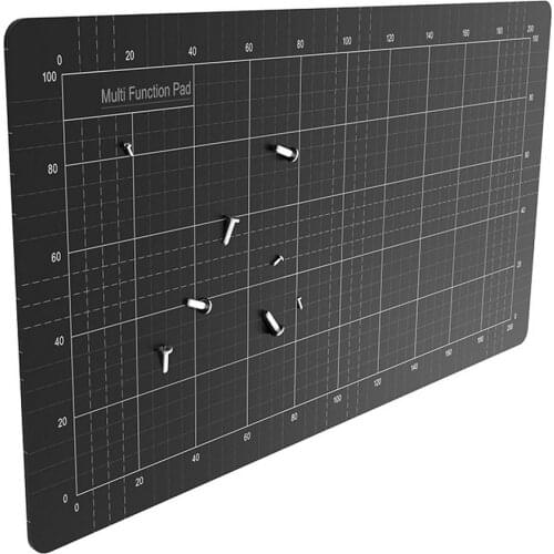 A2 Multifunctional Magnetic Measurement Board Precision Electric Screwdriver Rubber Stamp Engraving Pad Measuring Scale BoardNew
