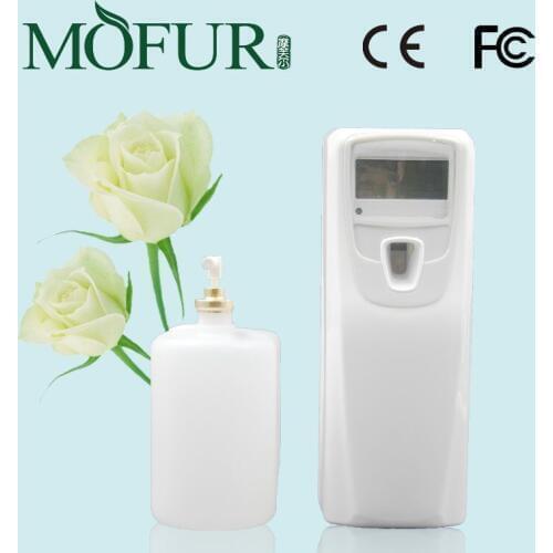 Auto LCD programmable aerosol dispenser liquid perfume sprayer air purifier air freshener household hotel KTV refill electronic