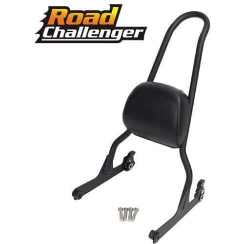 Luggage Rack Sissy Bar Passenger Backrest Cushion Pad Motorcycle 2007-2017 For Harley Fatboy FLSTF Softail CVO Custom FXSTC