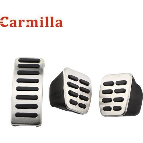 Carmilla Car Gas Pedal Brake Pedals For Audi TT Pedale for VW SEAT Golf 3 4 Polo 9N3 For SKODA Octavia Ibiza Fabia A1 A2 A3 GTI