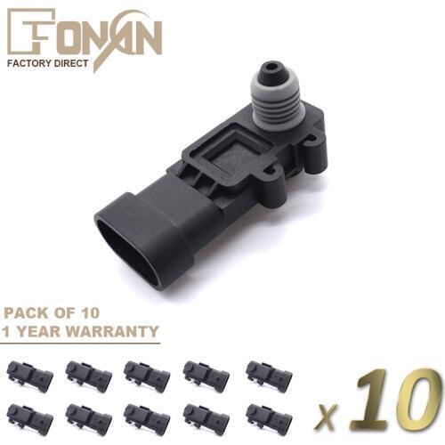 X10 Fuel Pump Tank Vapor Vent (EVAP) Pressure Sensor For GM GMC Isuzu Oldsmobile Pontiac SU1390 16238399 AS302