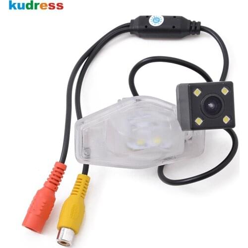 For Honda HRV HR-V 2013 2014 2015 2016 CCD 4 LED Night Vision Rear View Camera Reverse Rearview Car Backup Wire Glass