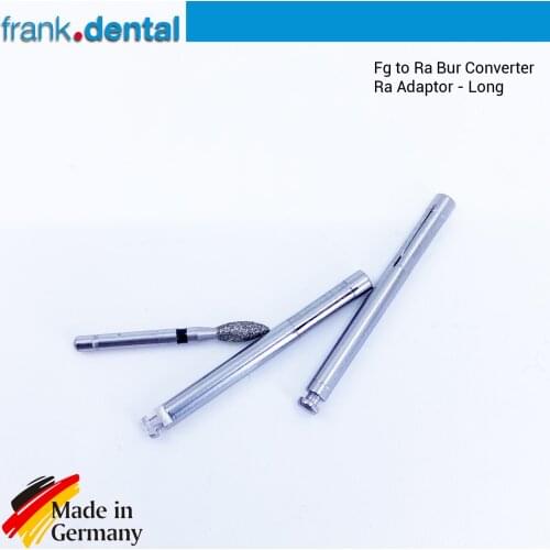 Frank Dental - Dental FG to RA Bur Converter Adaptor - Convertor for contra-angle handpiece - 2 Pcs