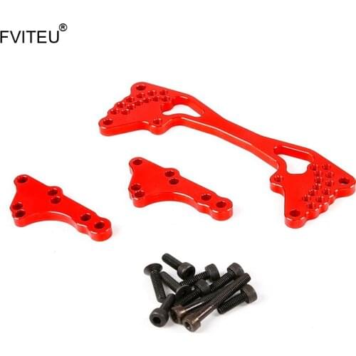 FVITEU CNC Alloy Adjustable Angle Rear Shock Beam for 1/5 HPI Baja 5B SS 5T 5SC Rovan King Motor